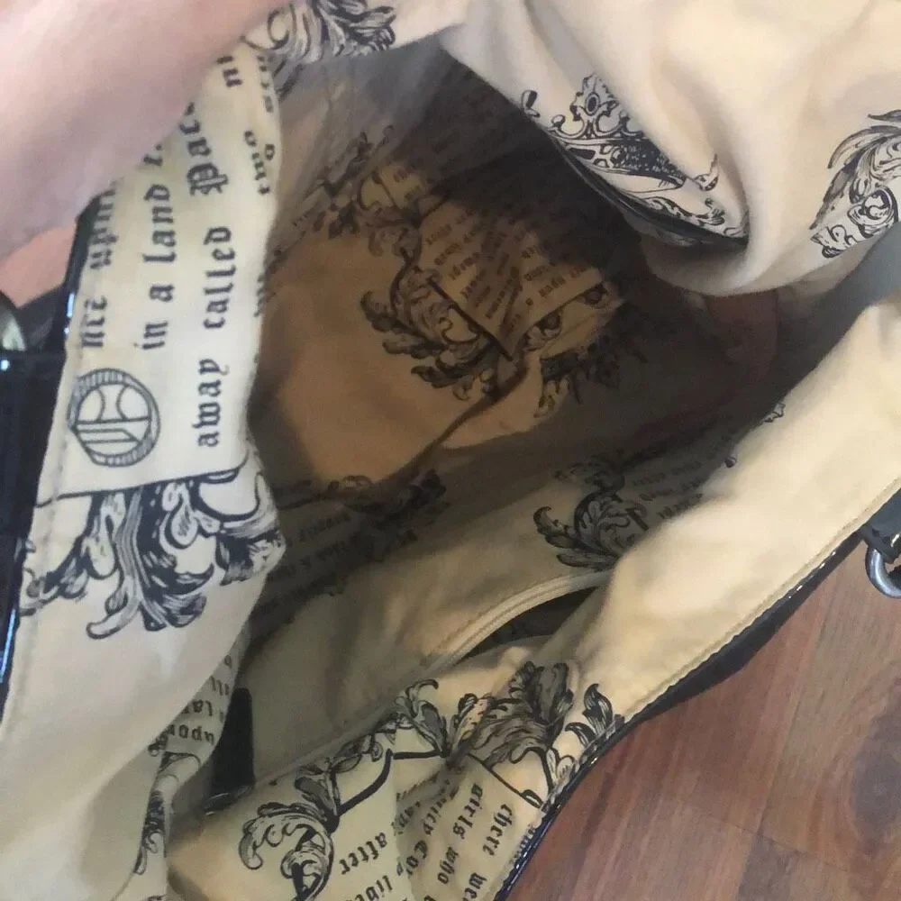 Juicy couture and Y2K brown velvet tote bag